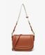 Жіноча сумка кросбоді коричнева з екошкіри Zara 6055 фото 9